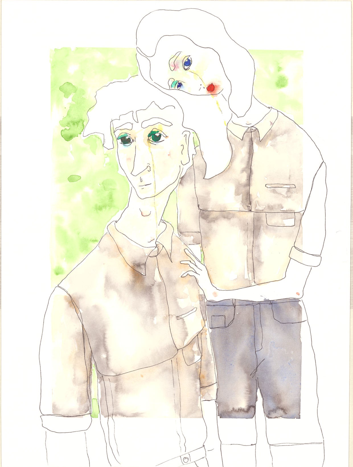 Illustration Couple Chemise Gustave